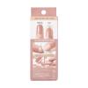 KISS imPRESS No Glue Mani Press On Nails, , ‘Simple Pleasure’, Nude, Short Size, Squoval Shape, Includes 30 Nails, Prep Pad, Instructions Sheet, 1 Manicure Stick, 1 Mini File(30 Count (Pack of 1))