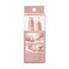 KISS imPRESS No Glue Mani Press On Nails, , ‘Simple Pleasure’, Nude, Short Size, Squoval Shape, Includes 30 Nails, Prep Pad, Instructions Sheet, 1 Manicure Stick, 1 Mini File(30 Count (Pack of 2))