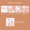 KISS imPRESS No Glue Mani Press On Nails, , ‘Simple Pleasure’, Nude, Short Size, Squoval Shape, Includes 30 Nails, Prep Pad, Instructions Sheet, 1 Manicure Stick, 1 Mini File(30 Count (Pack of 1))