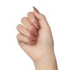 KISS imPRESS No Glue Mani Press On Nails, Bare but Better, ‘Flare’, Medium Neutral, Medium Size, Coffin Shape, Includes 30 Nails, Prep Pad, Instructions Sheet, 1 Manicure Stick, 1 Mini File(33 Count (Pack of 1))
