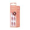 KISS imPRESS No Glue Mani Press On Nails, Bare but Better, ‘Flare’, Medium Neutral, Medium Size, Coffin Shape, Includes 30 Nails, Prep Pad, Instructions Sheet, 1 Manicure Stick, 1 Mini File(33 Count (Pack of 2))
