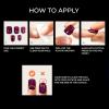 KISS imPRESS No Glue Mani Press On Nails, Color FX, ‘Fly Up’, Silver, Short Size, Oval Shape, Includes 30 Nails, Prep Pad, Instructions Sheet, 1 Manicure Stick, 1 Mini File(Black)