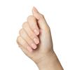 KISS imPRESS No Glue Mani Press On Nails, Color FX, ‘Satellite’, Light Pink, Short Size, Squoval Shape, Includes 30 Nails, Prep Pad, Instructions Sheet, 1 Manicure Stick, 1 Mini File(The Weekends)