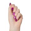 KISS imPRESS No Glue Mani Press On Nails, Color FX, ‘Satellite’, Light Pink, Short Size, Squoval Shape, Includes 30 Nails, Prep Pad, Instructions Sheet, 1 Manicure Stick, 1 Mini File(Levels)