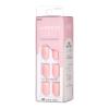 KISS imPRESS No Glue Mani Press On Nails, Color, ‘Point Pink’, Pink, Short Size, Squoval Shape, Includes 30 Nails, Prep Pad, Instructions Sheet, 1 Manicure Stick, 1 Mini File(Pick me Pink)