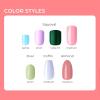 KISS imPRESS No Glue Mani Press On Nails, Color, ‘Self Care’, Pink, Short Size, Squoval Shape, Includes 30 Nails, Prep Pad, Instructions Sheet, 1 Manicure Stick, 1 Mini File(Short (Pack of 2))