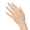 KISS imPRESS No Glue Mani Press On Nails, Design, ‘On My Mind’, White, Medium Size, Almond Shape, Includes 30 Nails, Prep Pad, Instructions Sheet, 1 Manicure Stick, 1 Mini File(Purple and White)
