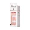 KISS imPRESS No Glue Mani Press-On Nails, Design, ‘Dream It Up’, Light Pink, Short Size, Wider Squoval Shape, Includes 30 Nails, Prep Pad, Instructions Sheet, 1 Manicure Stick, 1 Mini File(Pink)