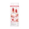KISS imPRESS No Glue Mani Press-On Nails, Design, ‘Dream It Up’, Light Pink, Short Size, Wider Squoval Shape, Includes 30 Nails, Prep Pad, Instructions Sheet, 1 Manicure Stick, 1 Mini File(Pink)