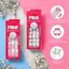 KISS imPRESS No Glue Mani Press-On Nails, Design, ‘Playground’, Medium Red, Kids Size, Squoval Shape, Includes 20 Nails, Prep Pad, Instructions Sheet, 1 Manicure Stick, 1 Mini File