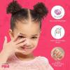 KISS imPRESS No Glue Mani Press-On Nails, Design, ‘Playground’, Medium Red, Kids Size, Squoval Shape, Includes 20 Nails, Prep Pad, Instructions Sheet, 1 Manicure Stick, 1 Mini File