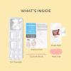 KISS imPRESS Pedicure Press On Toenails, ‘Angel Vibes’, White, Short Squoval, Pedicure Nail Kit Includes 24 Press On Toenails, Prep Pad, Mini Nail File, & Pedicure Stick(Short (Pack of 2))