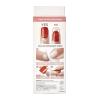 KISS imPRESS Press-On Manicure, Nail Kit, PureFit Technology, Short Press-On Nails, Square, ‘Flawless’, Includes Prep Pad, Mini Nail File, Cuticle Stick, and 30 Fake Nails Purple and Silver(Knock Out)