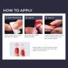 KISS imPRESS Press-On Manicure, Nail Kit, PureFit Technology, Short Press-On Nails, Square, ‘Flawless’, Includes Prep Pad, Mini Nail File, Cuticle Stick, and 30 Fake Nails Purple and Silver(Rain Check)