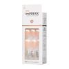 KISS imPRESS Press-On Manicure, Nail Kit, PureFit Technology, Short Press-On Nails, ‘Time Slip’, Includes Prep Pad, Mini Nail File, Cuticle Stick, and 30 Fake Nails