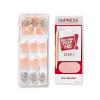 KISS imPRESS Press-On Manicure, Nail Kit, PureFit Technology, Short Press-On Nails, ‘Time Slip’, Includes Prep Pad, Mini Nail File, Cuticle Stick, and 30 Fake Nails