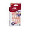 Kiss Everlasting French Nail Manicure, Chip-Free, Flexi-Fit Technology, Real Short, “String of Pearls”, Nail Kit with Pink Nail Glue (Net Wt. 2g / 0.07oz), Mini File, Manicure Stick, and 28 Fake Nails(28 Count (Pack of 4))