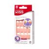 Kiss Everlasting French Nail Manicure, Chip-Free, Flexi-Fit Technology, Real Short, “String of Pearls”, Nail Kit with Pink Nail Glue (Net Wt. 2g / 0.07oz), Mini File, Manicure Stick, and 28 Fake Nails(28 Count (Pack of 1))