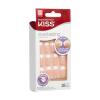Kiss Everlasting French Nail Manicure, Chip-Free, Flexi-Fit Technology, Real Short, “String of Pearls”, Nail Kit with Pink Nail Glue (Net Wt. 2g / 0.07oz), Mini File, Manicure Stick, and 28 Fake Nails(28 Count (Pack of 1))