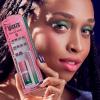 WICKED X FALSCARA False Eyelashes, ‘Munchkinland’, 8mm-10mm Natural Volume, Multicolored Glitter, Lash Extension Kit Includes Mini BOND NET WT 4.5 G (0.15 Oz.), Mini Applicator, & 10 Lash Clusters(Darlingest)