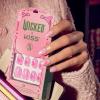WICKED X KISS Press On Nails Almond, ‘Shiz Chemistry Club’, Blue, Medium, Waterproof, Chip Proof, Smudge Proof, 28 Fake Nails, Pink Gel Nail Glue (2g), Mini Nail File, & Manicure Stick(Glinda Goodness)