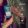 WICKED X KISS Press On Nails, ‘Bloom in Land’, Pink, Medium Oval, Waterproof, Chip Proof, Smudge Proof, 28 Fake Nails, Pink Gel Nail Glue (2g), Mini Nail File, & Manicure Stick(Thrillifying!)