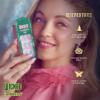 WICKED X imPRESS Press On Nails, New Improved Adhesive, Up To 10 Day Hold, ‘Beautifical’, White, Medium Oval, Includes 30 Fake Nails, 1 Prep Pad, 1 Manicure Stick, 1 Mini File(Destined To Fly)