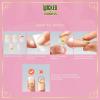 WICKED X imPRESS Press On Nails, New Improved Adhesive, Up To 10 Day Hold, ‘Beautifical’, White, Medium Oval, Includes 30 Fake Nails, 1 Prep Pad, 1 Manicure Stick, 1 Mini File(The Green Elixir)