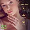 WICKED X imPRESS Press On Nails, New Improved Adhesive, Up To 10 Day Hold, ‘Beautifical’, White, Medium Oval, Includes 30 Fake Nails, 1 Prep Pad, 1 Manicure Stick, 1 Mini File(Rainbow of Blooms)
