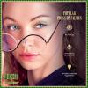 WICKED X imPRESS Press On Self Adhesive Eyelashes, ‘Welcome to OZ’, 8mm-10mm Natural Volume Press On Lashes, Pink Glitter, No Glue Needed, 12 Lash Clusters & Non-Stick Mini Applicator(Fantabulous!)