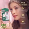 WICKED X imPRESS Press On Self Adhesive Eyelashes, ‘Wickedly Beautiful’, 12 Lash Clusters, 8mm-10mm, Natural Volume, Green Glitter, Pink & Green Mini Applicator(1 count (Pack of 12))