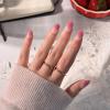 imPRESS Color Ombre Press On Nails, ‘Friendzone’, Blue, Short Oval, PureFit Technology, Patented Super Hold Adhesive, Chip Proof, Smudge Proof, Mini Nail File, Manicure Stick & 30 Fake Nails(Beat The Heat)