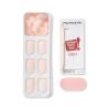 imPRESS KISS Color Press-On Manicure Fake Nails, Lovely – Short Length, Matte, Polish-Free Solid Color Mani, Includes Prep Pad, Mini File, Manicure Stick, and 30 Fake Nails