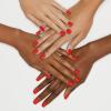 imPRESS KISS Color Press-On Manicure Fake Nails, Rising Sun – Short Length, Matte, Polish-Free Solid Color Mani, Includes Prep Pad, Mini File, Manicure Stick, and 30 Fake Nails