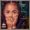 imPRESS MINI X WICKED: FOR GOOD Press On Nails for Kids, ‘Perfect Duet’, Green & Blue, Squoval, The No Glue Instant Mani, Non- Toxic, Includes Mini Nail File and 20 Fake Nails(Kids (Pack of 2))