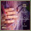 imPRESS X WICKED: FOR GOOD Press On Nails, ‘Living in a Dream’, Purple, Medium Coffin, New Improved Adhesive, Up To 10 Day Hold, Includes 30 Fake Nails, 1 Prep Pad, 1 Manicure Stick, 1 Mini File(Glinda Upland)