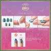 imPRESS X WICKED: FOR GOOD Press On Nails, ‘Living in a Dream’, Purple, Medium Coffin, New Improved Adhesive, Up To 10 Day Hold, Includes 30 Fake Nails, 1 Prep Pad, 1 Manicure Stick, 1 Mini File(Living in a Dream)