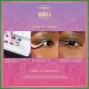 imPRESS X WICKED: FOR GOOD Press On Self Adhesive Eyelashes, ‘Forever My Friend’, 8mm-10mm Natural Volume Press On Lashes, Purple Glitter, 12 Lash Clusters & Non-Stick Mini Applicator(Tap to Bubble)