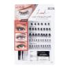 KISS Lash Couture Lash Mapping Kit with 3 Mapping Stickers, Semi-Permanent Lash Adhesive, Adhesive Remover, Tweezers, Spoolie, Micro Brush, and 42 Lash Clusters,21 Pair (Pack of 1)(21 pair (Pack of 1))