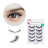 KISS Looks So Natural False Eyelashes Double Pack, Lightweight & Comfortable, Tapered End Technology, Reusable, Cruelty-Free, Contact Lens Friendly, Style ‘Sultry’, 2 Pairs Fake Eyelashes(Flirty)