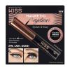 KISS Magnetic Lash 01, Synthetic False Eyelashes with Magnets Under and Over Your Upper Lashes, No Glue Needed, Lightweight, Reusable, Contact Lens Friendly, Cruelty Free, with Lash Applicator, 1 Pair(Magnetic Eyeliner)