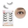 KISS My Lash But Better False Eyelashes Multipack, ‘Bare Affair’, 12mm, Superfine Band Technology, Easy to Apply, Reusable, Lightweight, Voluminous, Comfortable, Includes 4 Pairs Of Strip Lashes