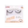KISS My Lash But Bolder, False Eyelashes, ‘Big Personality’, 14mm, Includes 1 Pair, Easy to Apply, Reusable Lash Clusters(Blessed)