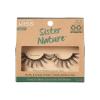 KISS Sister Nature False Eyelashes, ‘Sage’, 12 mm, 100% Natural Hair, Recyclable Paper Box, Printed with Soy Ink, Cruelty Free, Vegan, Includes 1 Pair of Reusable Strip Lashes(Meadow)