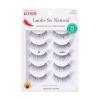 KISS So Wispy Curated Collection of Bestselling False Eyelash Styles Multipack, Volume & Curl, Lash Extensions Look, Signature Wispy Effect, Cruelty Free, Reusable, Contact Lens Friendly, 5-Pair(Natural Volume – Multi Pack)