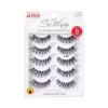 KISS So Wispy Curated Collection of Bestselling False Eyelash Styles Multipack, Volume & Curl, Lash Extensions Look, Signature Wispy Effect, Cruelty Free, Reusable, Contact Lens Friendly, 5-Pair(Maximum Volume – Multi Pack)