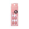 KISS imPRESS Color Press-On Manicure Fake Nails, All Black – Short & Square, Solid Black, Ready To Wear, Chip Proof, Smudge Proof, No Dry Time, Mini File & More | 30 Count(Sweet Aroma)