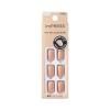KISS imPRESS Color Press-On Manicure, Gel Nail Kit, PureFit Technology, Short Length, “Taupe Prize”, Polish-Free Solid Color Mani, Includes Prep Pad, Mini File, Cuticle Stick, and 30 Fake Nails(Short)