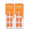 KISS imPRESS Color Press-On Manicure, Gel Nail Kit, PureFit Technology, Short Length, “Taupe Prize”, Polish-Free Solid Color Mani, Includes Prep Pad, Mini File, Cuticle Stick, and 30 Fake Nails(33 Piece Set (Pack of 2))
