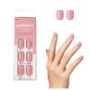 KISS imPRESS Color Press-On Nails Polish-Free Manicure Set, ‘Frosting’, 30 Chip-Proof, Smudge-Proof Fake Nails(Pretty Pink)